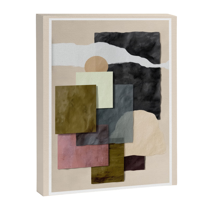 Soft Geometry II Canvas Print Gallery Image 1