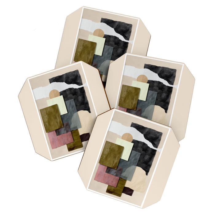 Soft Geometry II Coaster Gallery Image 1