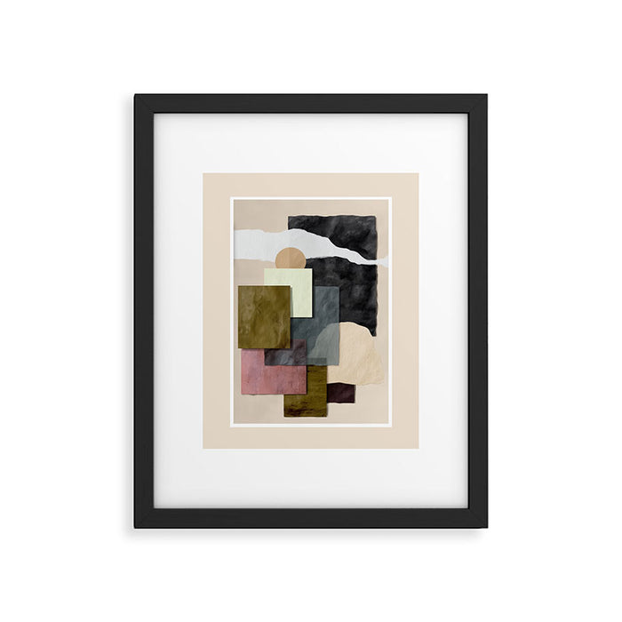 Soft Geometry II Framed Art Print Gallery Image 1