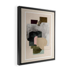 Soft Geometry III Framed Canvas Print Gallery Image 2