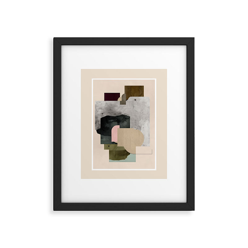 Soft Geometry III Framed Art Print Gallery Image 5
