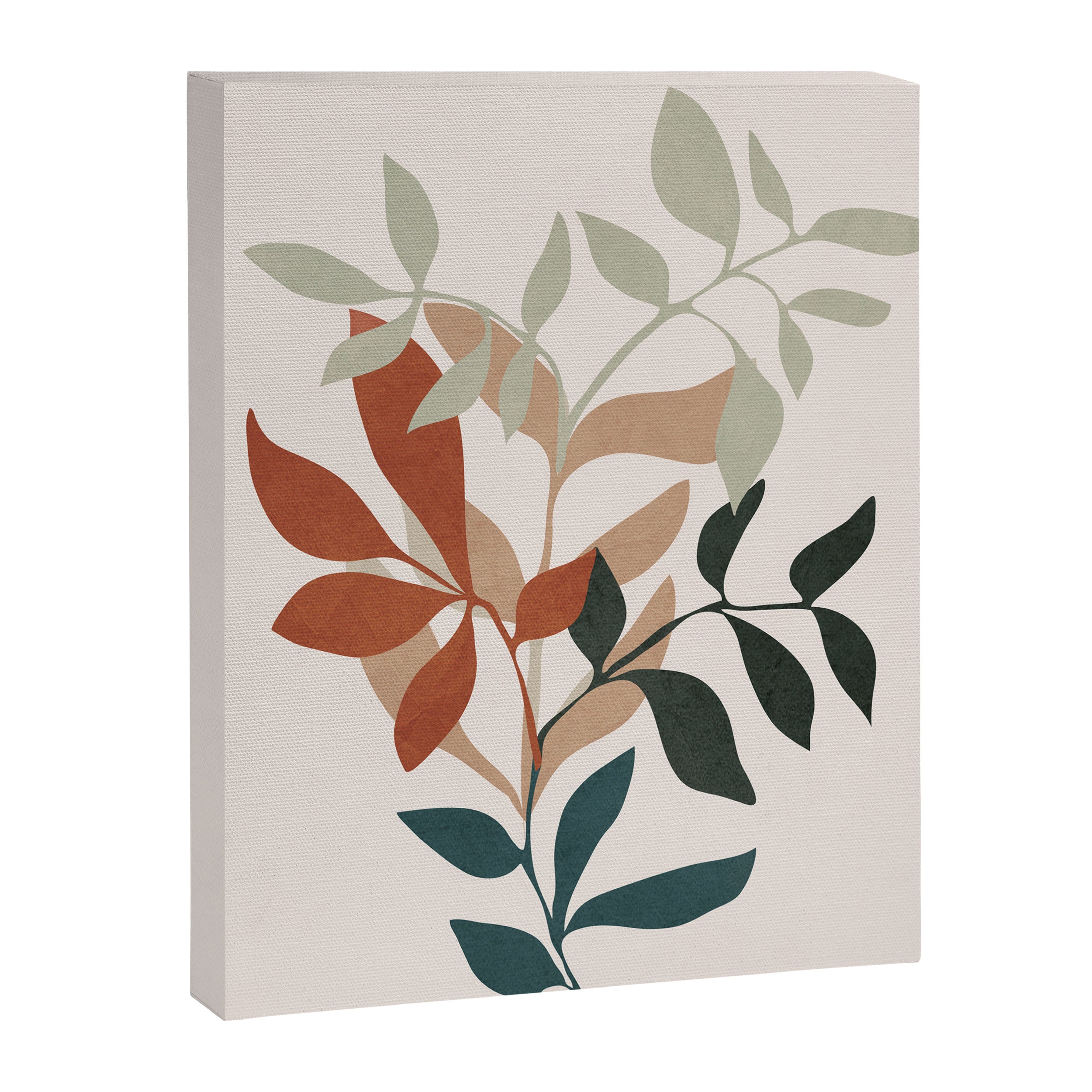 Soft Leaves Canvas Print Gallery Image 6