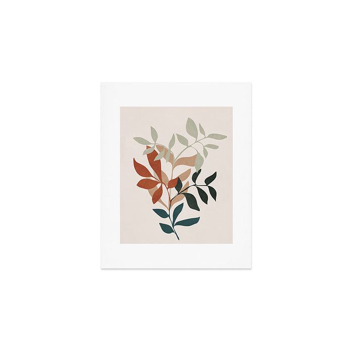 Soft Leaves Art Print Gallery Image 1
