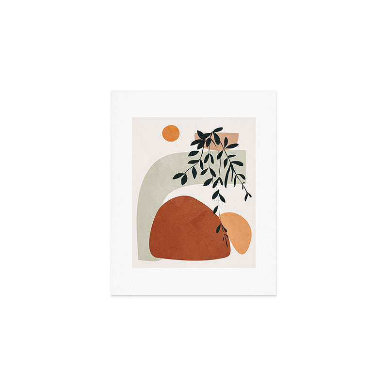 Soft Shapes I Art Print