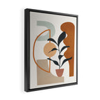 Soft Shapes VI Framed Canvas Print Gallery Image 2