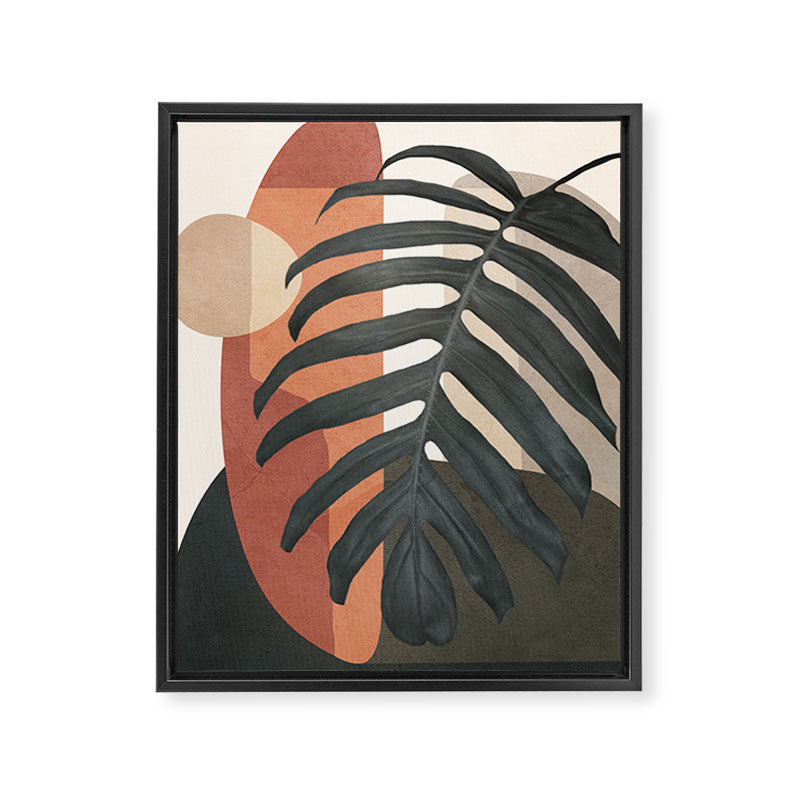 Soft Shapes VI Framed Canvas Print Gallery Image 6