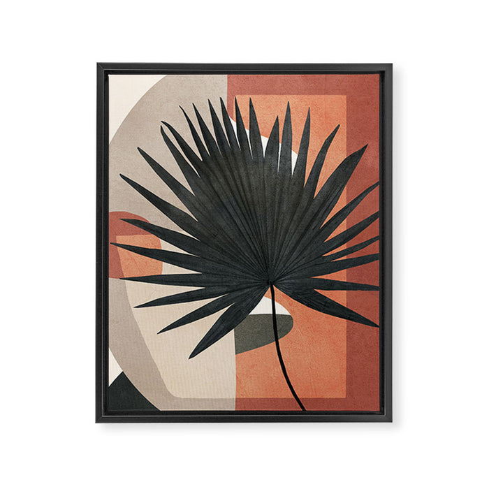 Soft Shapes VII Framed Canvas Print Gallery Image 1