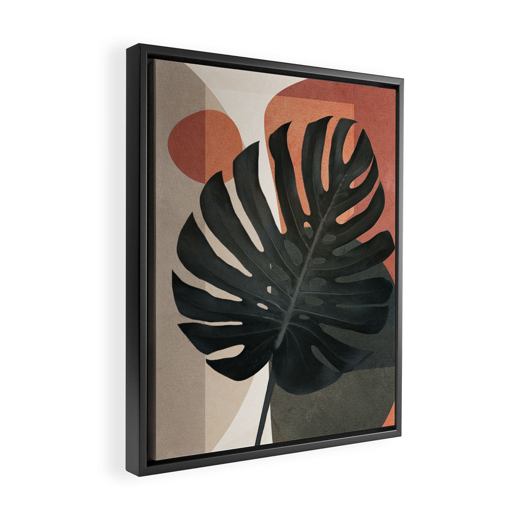 Soft Shapes VIII Framed Canvas Print Gallery Image 2