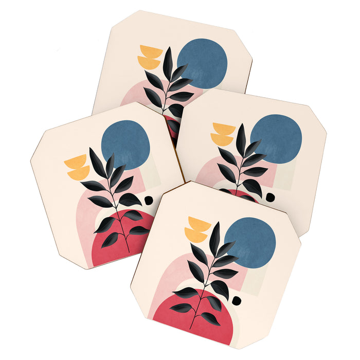 Soft Shapes XIV Coaster Gallery Image 1