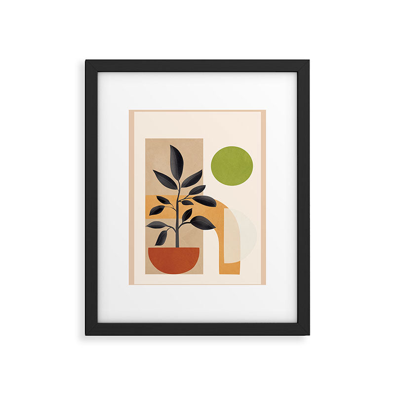 Soft Shapes XXI Framed Art Print Gallery Image 6