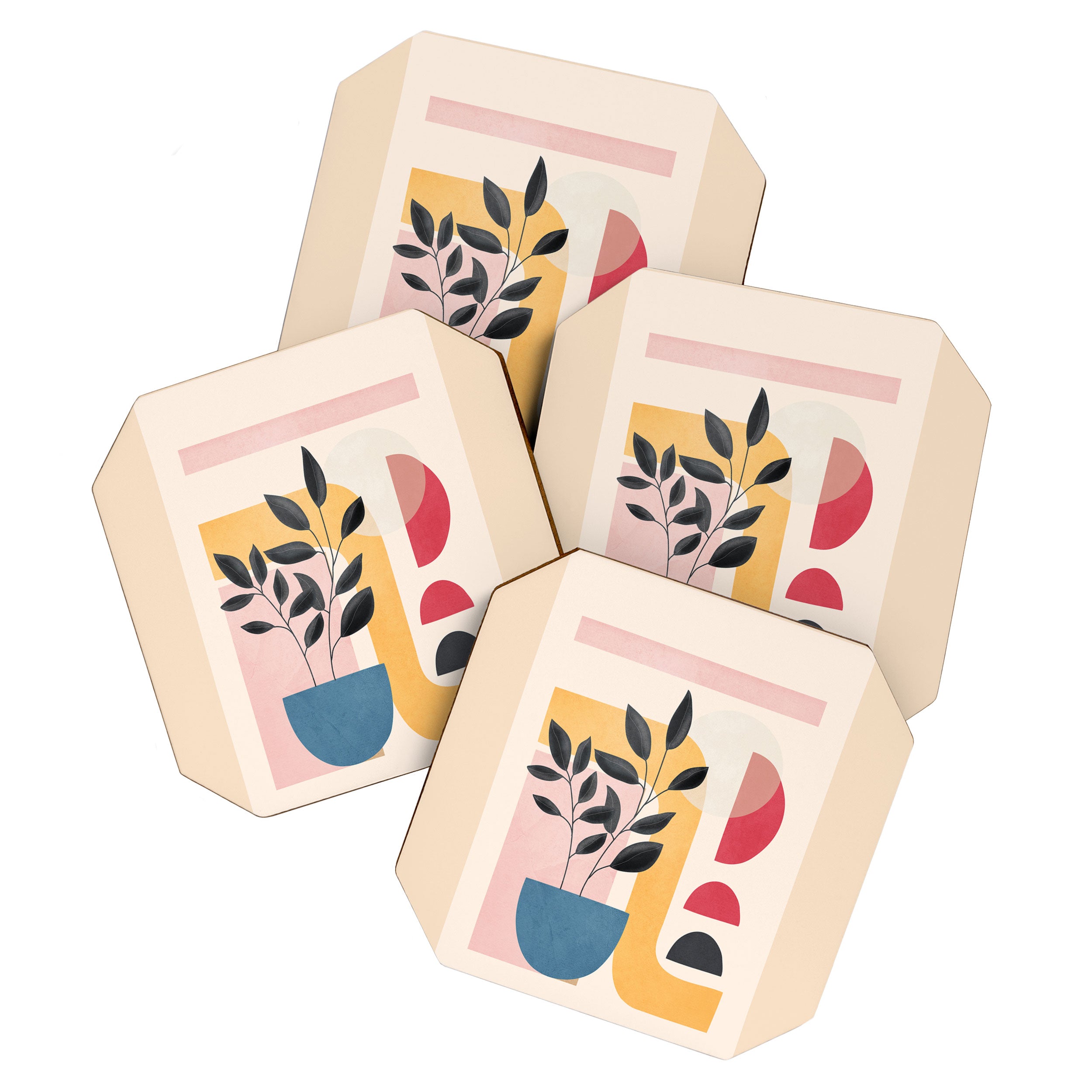 Soft Shapes XXVI Coaster Gallery Image 1