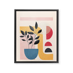 Soft Shapes XXVI Framed Canvas Print Gallery Image 8