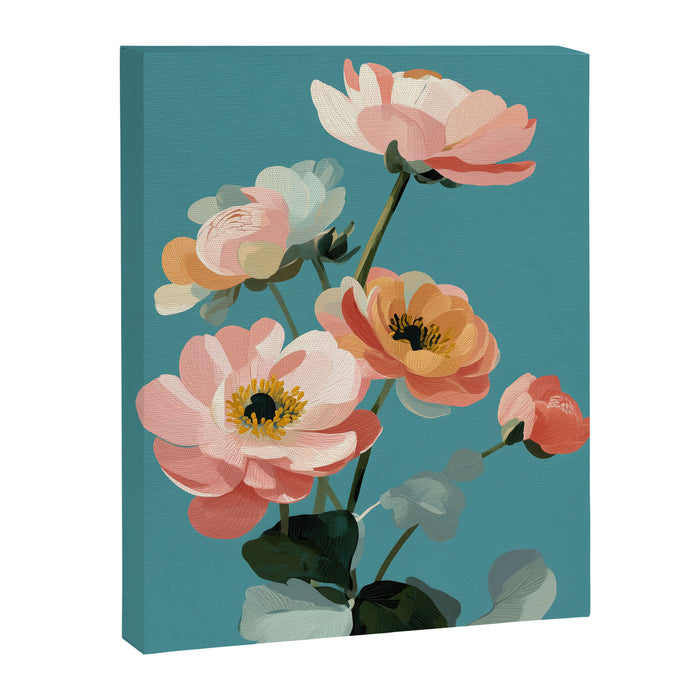 Soft Spring Botanicals Canvas Print Gallery Image 1