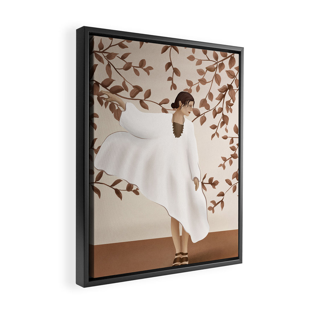 Soft Summer Breeze Framed Canvas Print Gallery Image 2