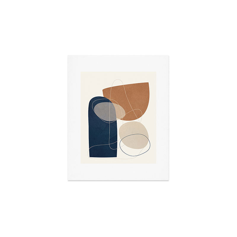 Spiraling Geometry 1 Art Print Gallery Image 1