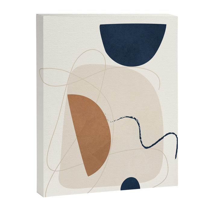 Spiraling Geometry 2 Canvas Print Gallery Image 1