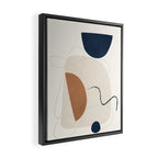 Spiraling Geometry 2 Framed Canvas Print Gallery Image 2