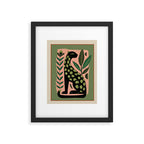 Spotted Cat Framed Art Print Gallery Image 5