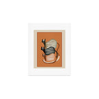 Stacked Abstract Cats Art Print Gallery Image 1