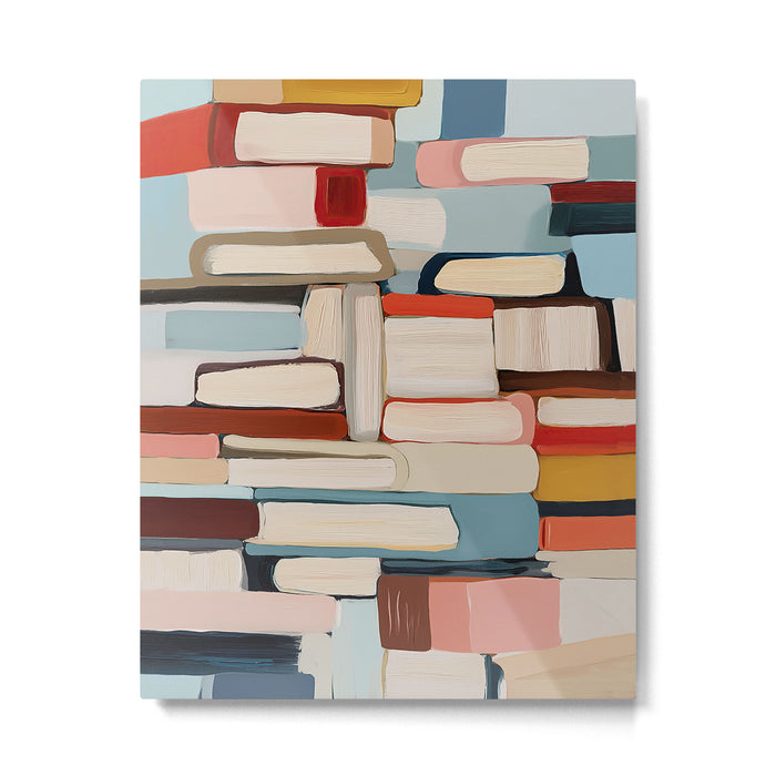 Stacked Stories Metal Print Gallery Image 1