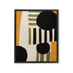 Stripes and Shapes I Framed Canvas Print Gallery Image 6