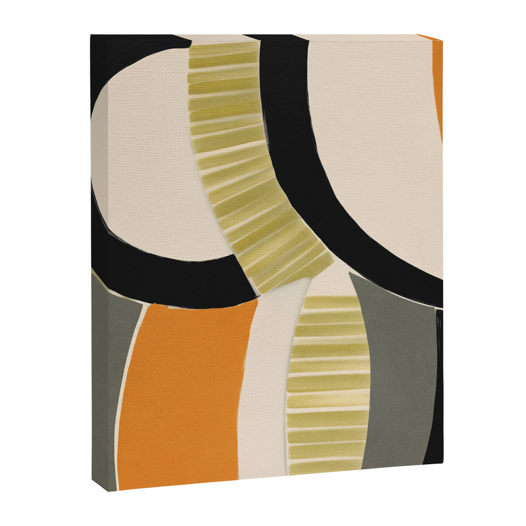 Stripes and Shapes II Canvas Print Gallery Image 6