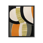Stripes and Shapes II Framed Canvas Print Gallery Image 6