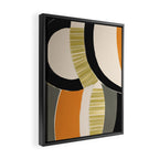 Stripes and Shapes II Framed Canvas Print Gallery Image 2