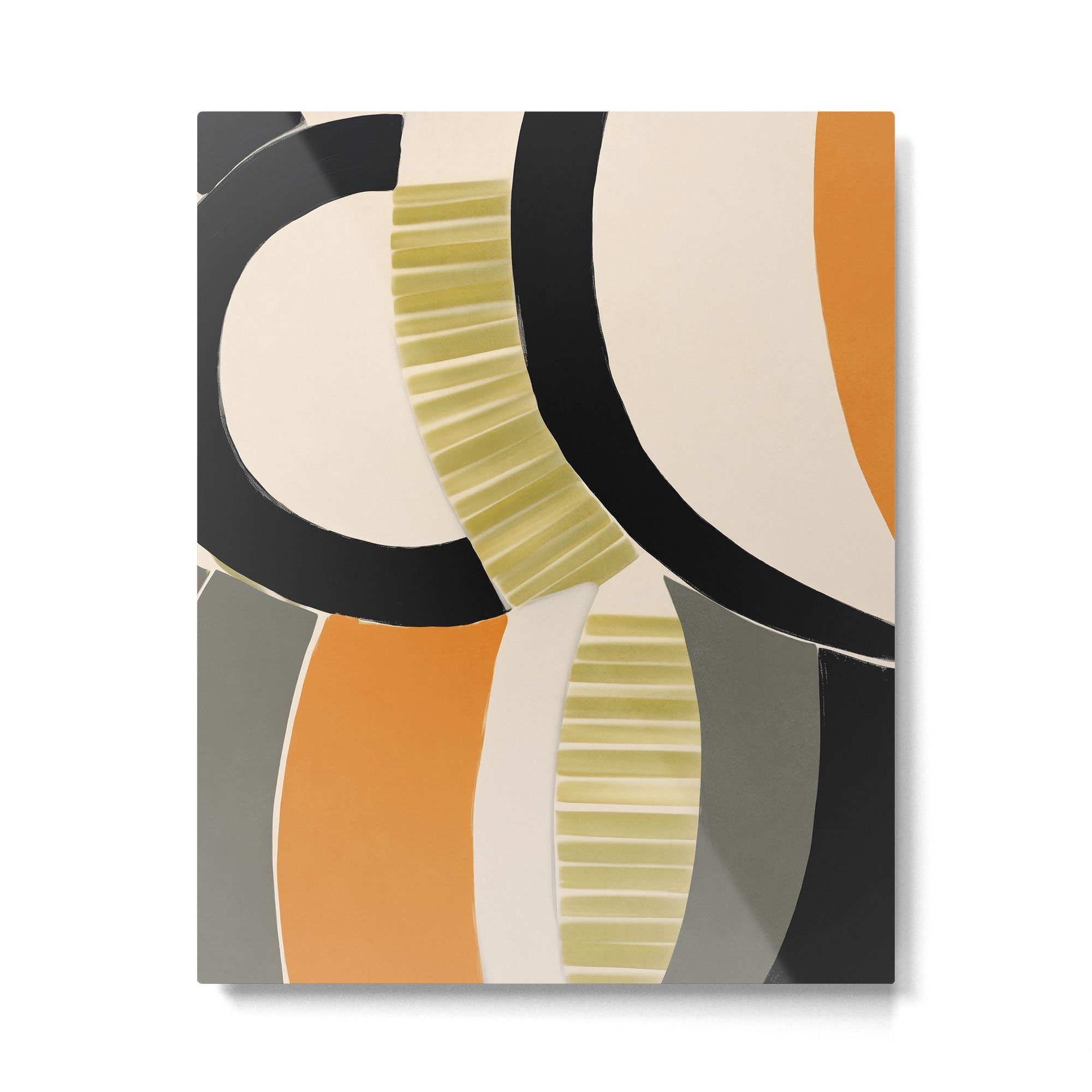 Stripes and Shapes II Metal Print Gallery Image 4