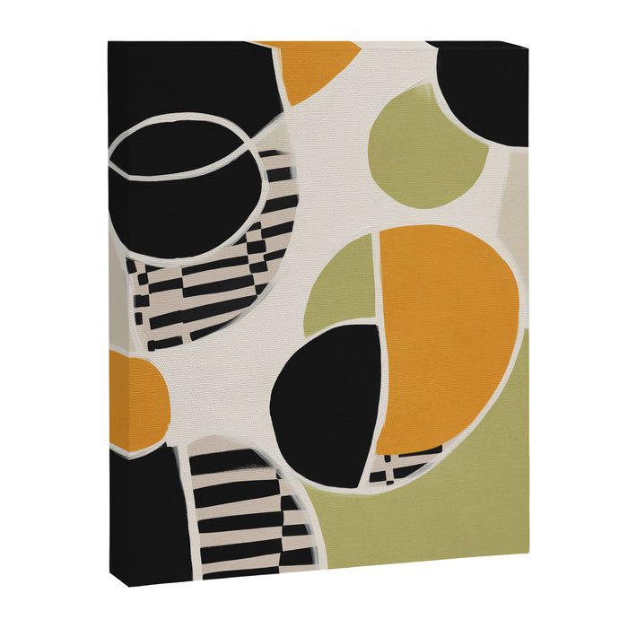 Stripes and Shapes III Canvas Print Gallery Image 1