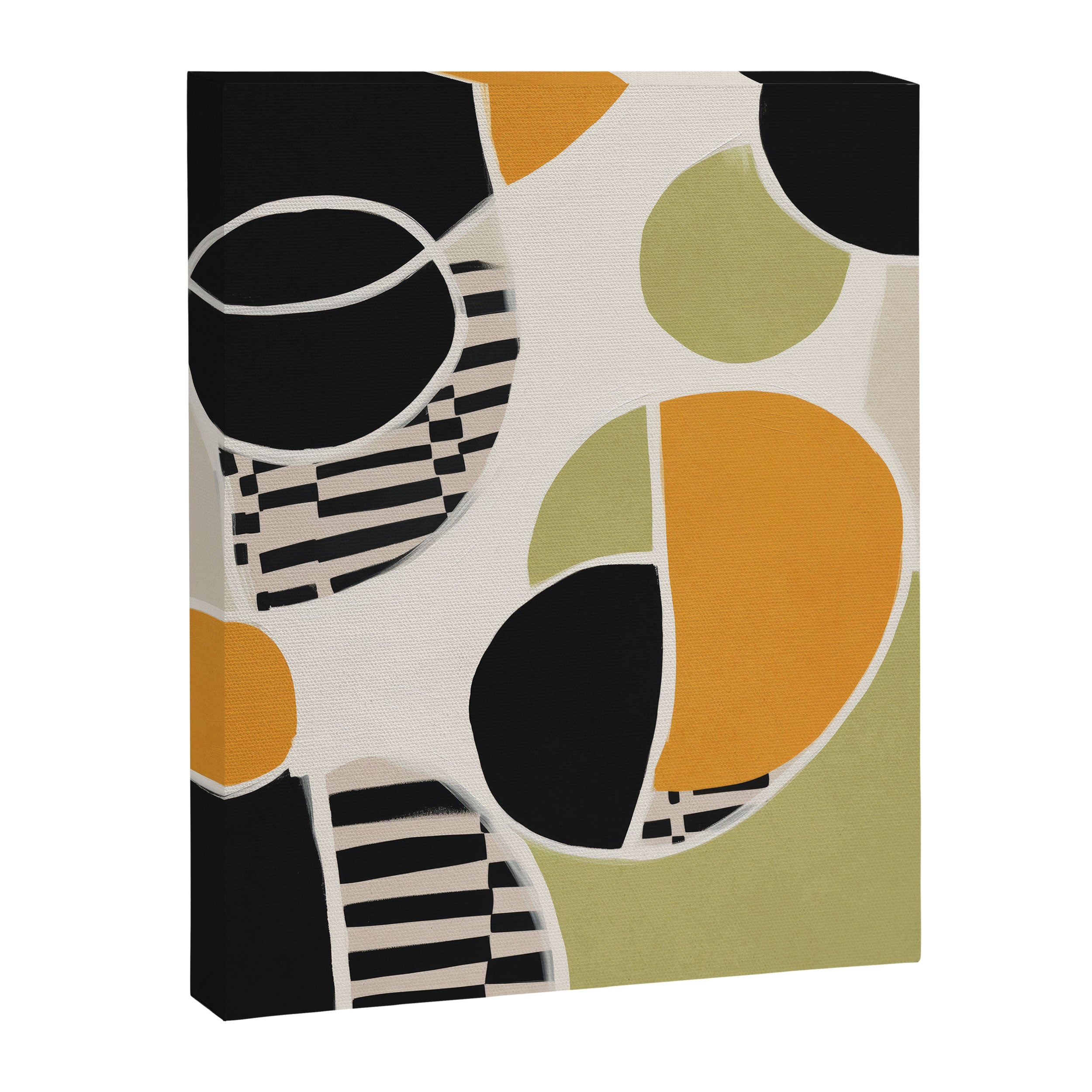 Stripes and Shapes III Canvas Print Gallery Image 6