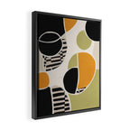 Stripes and Shapes III Framed Canvas Print Gallery Image 2