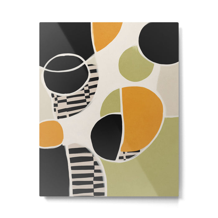 Stripes and Shapes III Metal Print Gallery Image 1