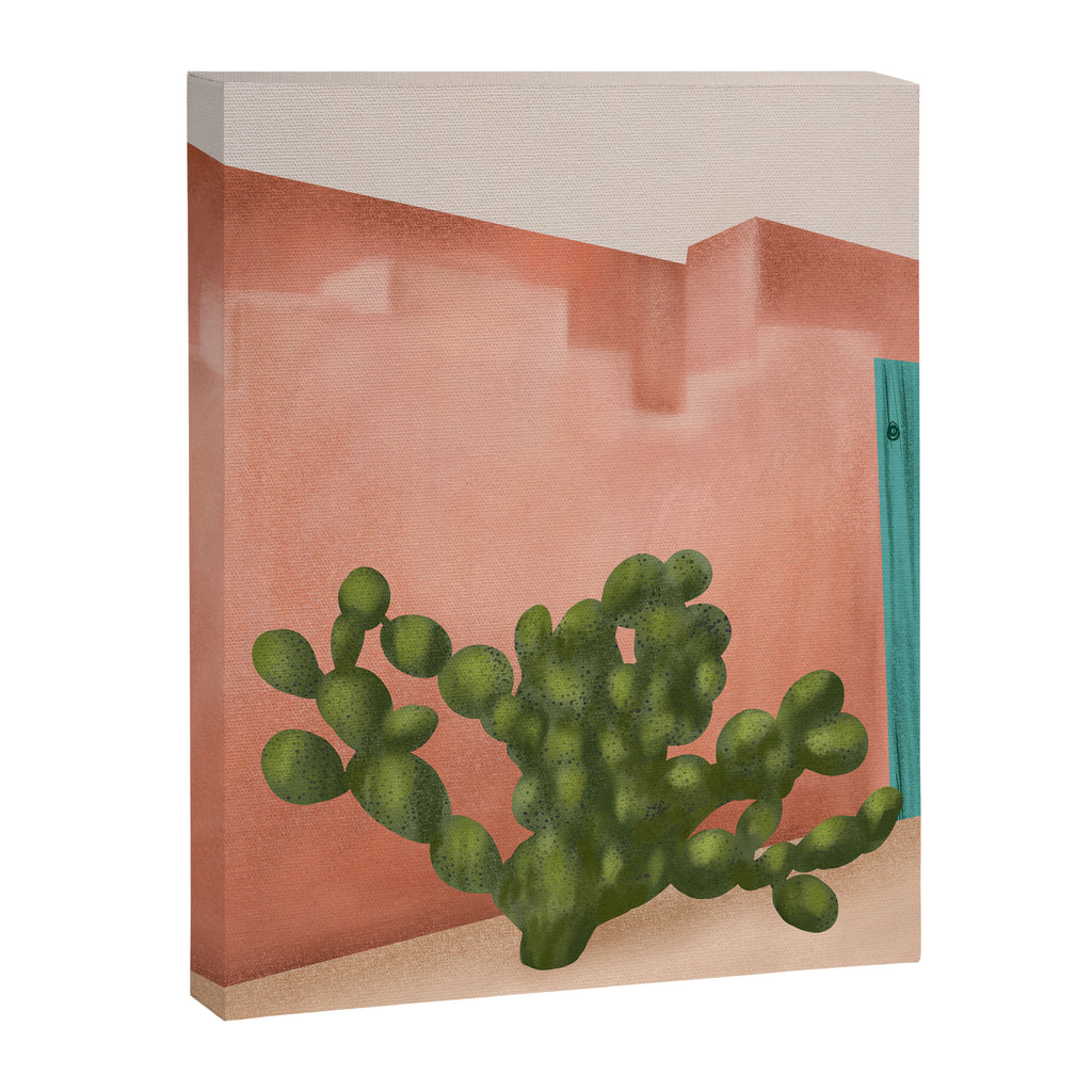 Strong Desert Cactus Canvas Print Gallery Image 6