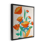 Summer Flowers I Framed Canvas Print Gallery Image 2