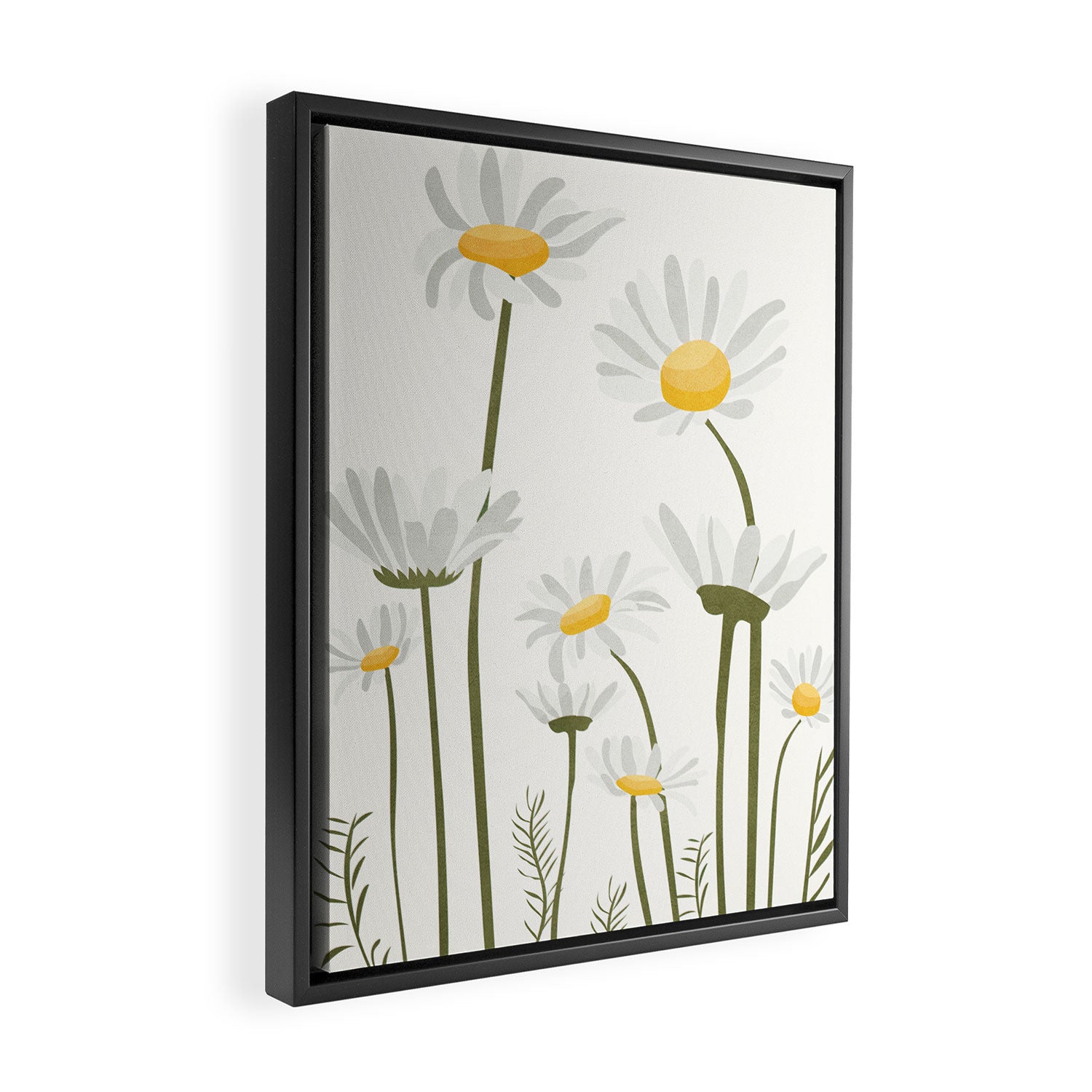 Summer Flowers III Framed Canvas Print Gallery Image 2