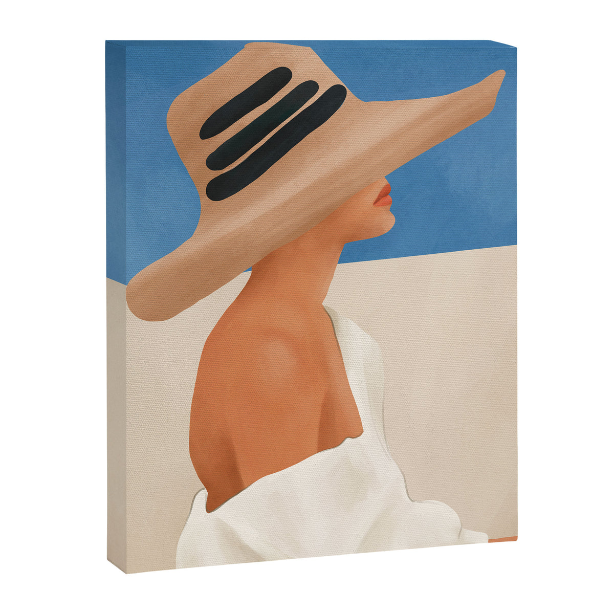 Summer Hat Canvas Print Gallery Image 6