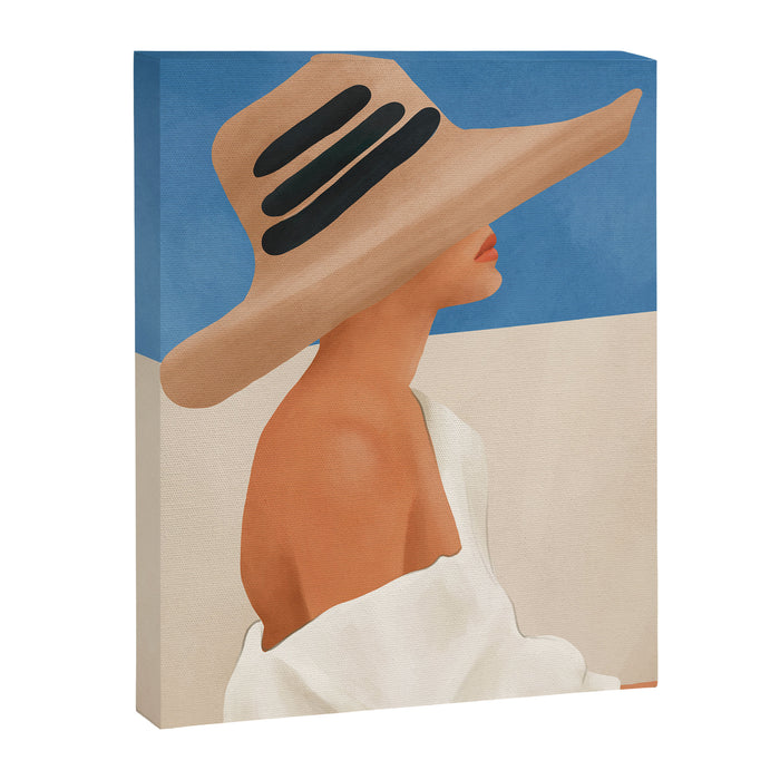 Summer Hat Canvas Print Gallery Image 1