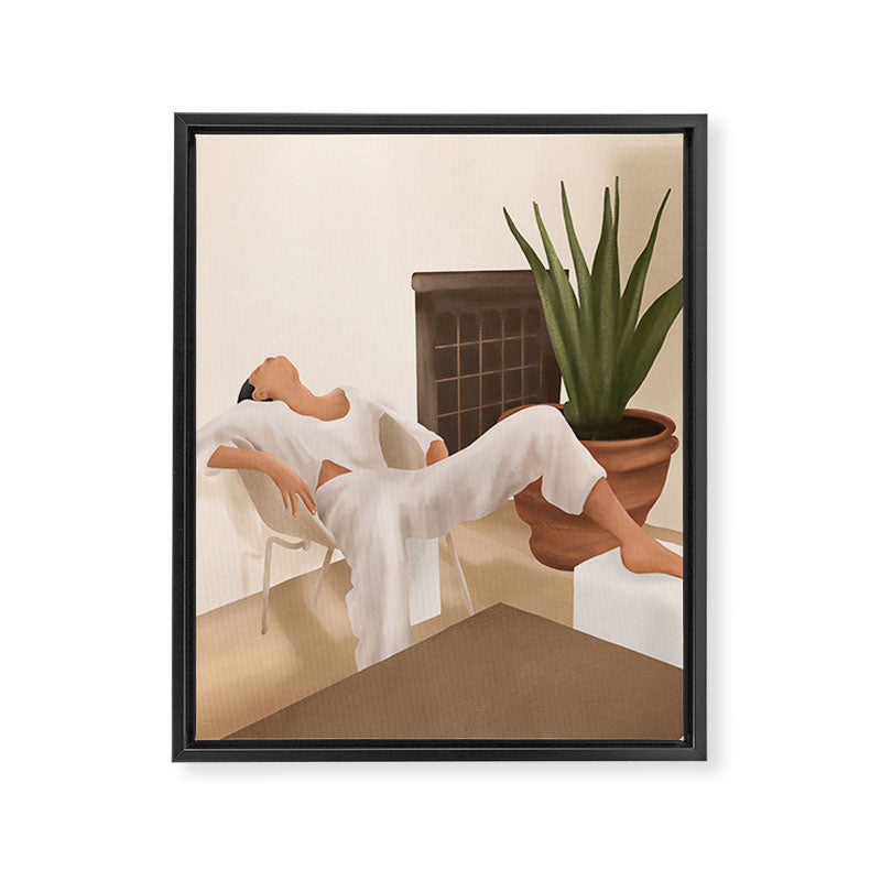 Summer Heat II Framed Canvas Print Gallery Image 6