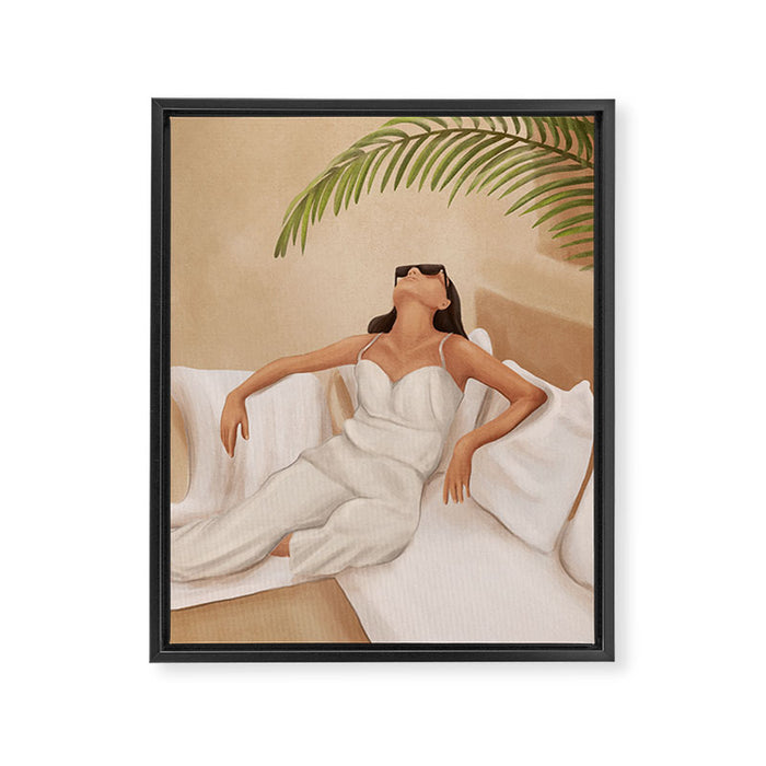Summer Heat Framed Canvas Print Gallery Image 1