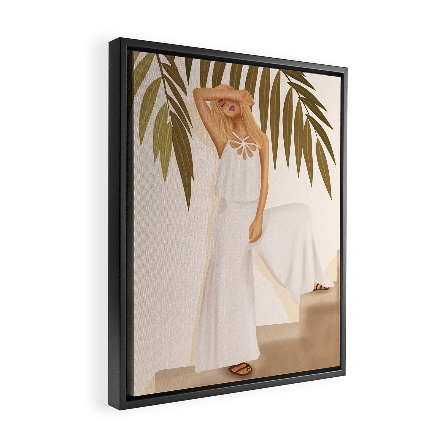 Summer Heat VI Framed Canvas Print Gallery Image 2