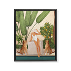 Summer in the Wild Framed Canvas Print Gallery Image 6