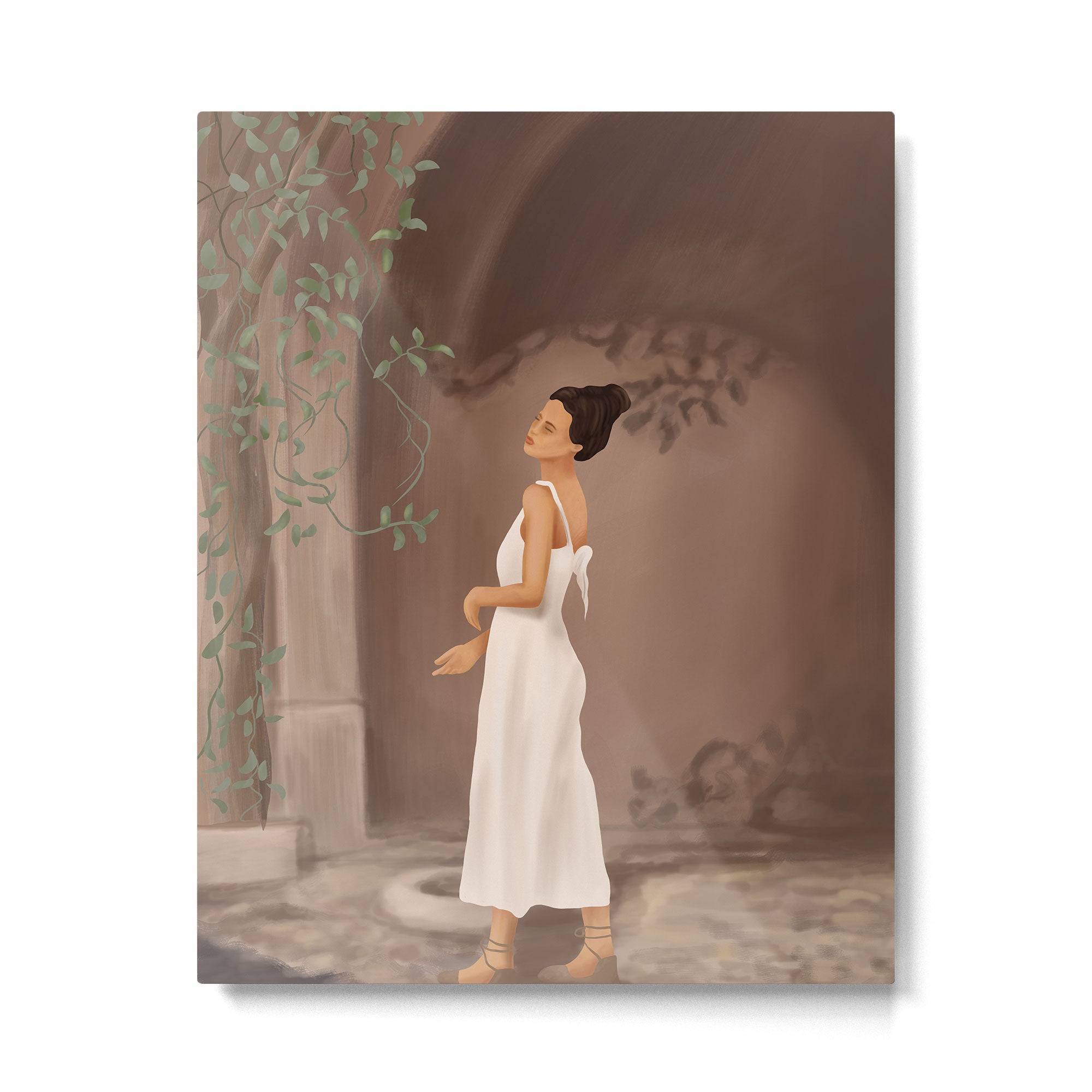 Summer Morning at Home Metal Print Gallery Image 4