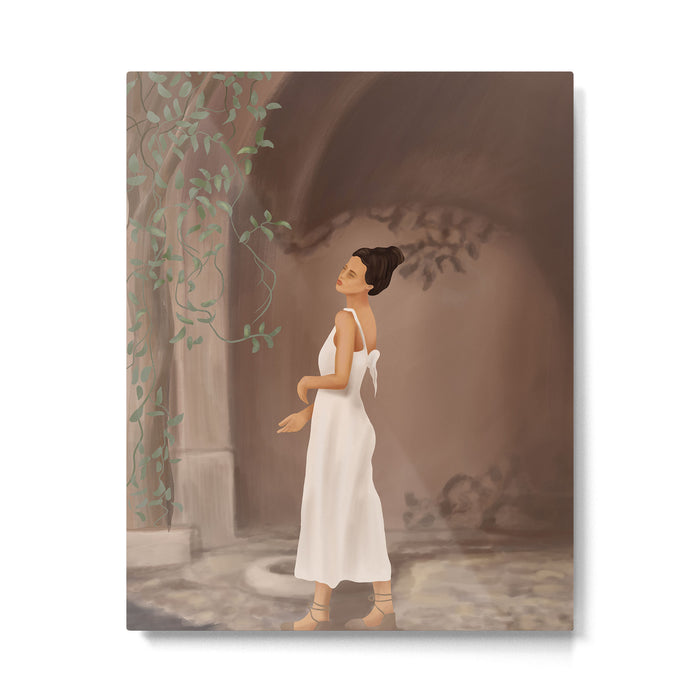 Summer Morning at Home Metal Print Gallery Image 1
