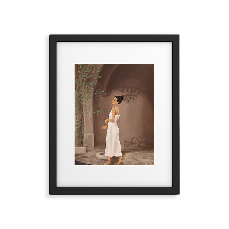 Summer Morning at Home Framed Art Print Gallery Image 5