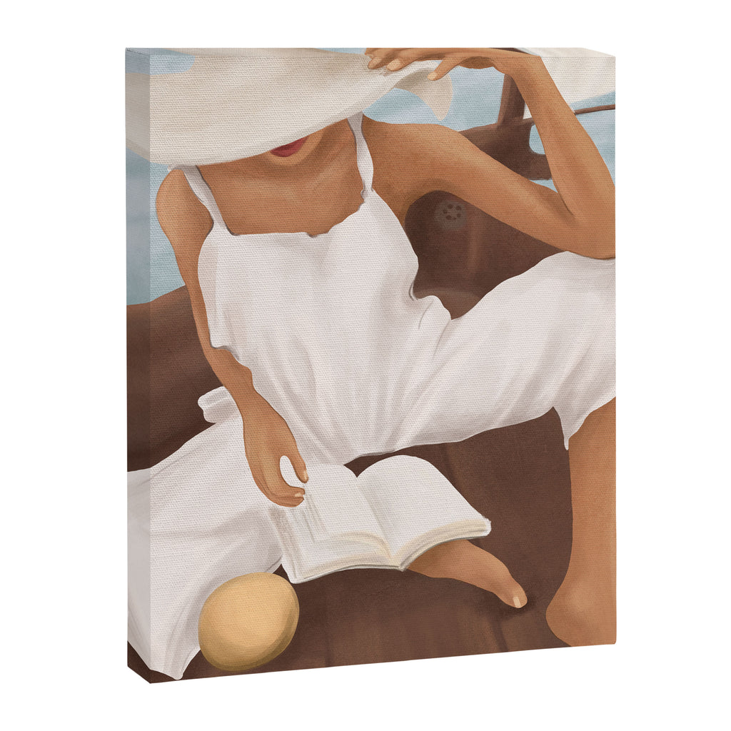 Summer Reading I Canvas Print Gallery Image 6