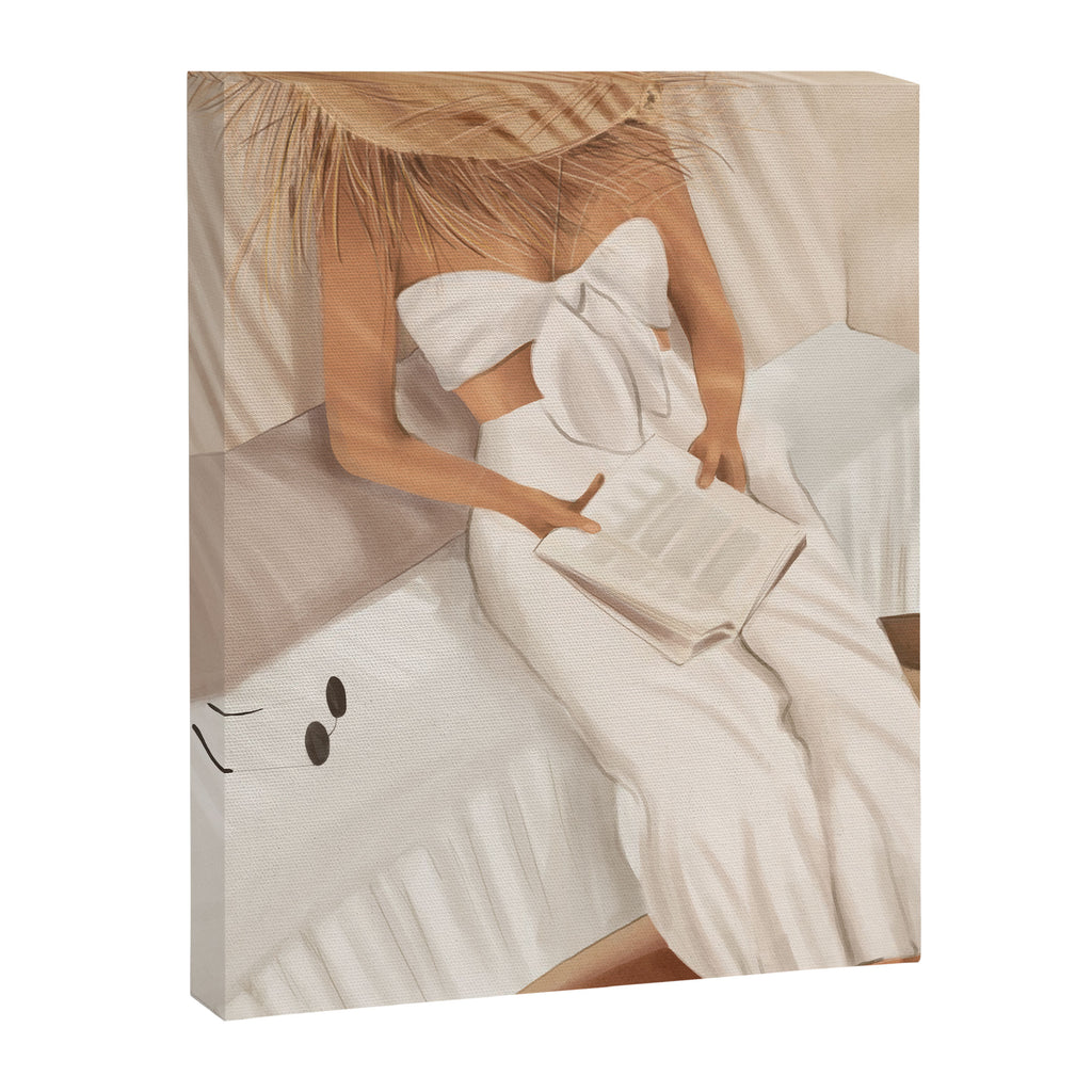 Summer Reading II Canvas Print Gallery Image 6