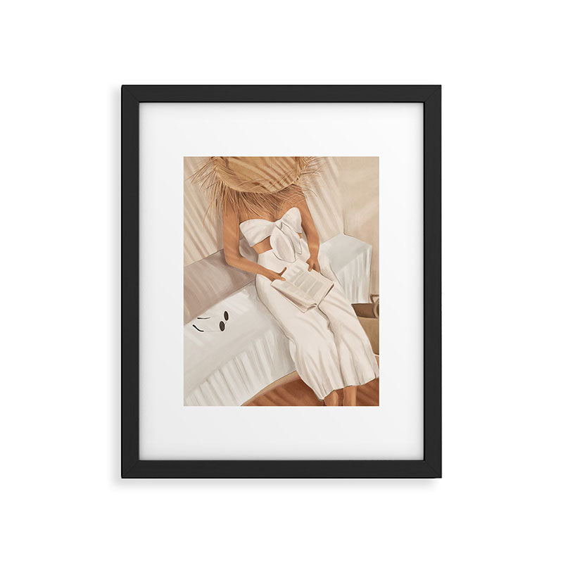 Summer Reading II Framed Art Print Gallery Image 4
