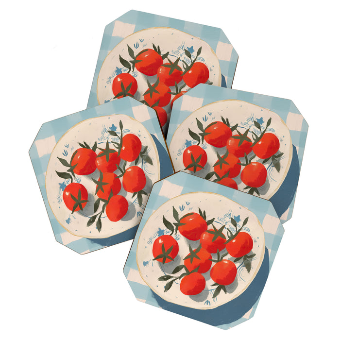 Summer Tomatoes Coaster Gallery Image 1