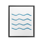 Summer Waves Framed Canvas Print Gallery Image 6